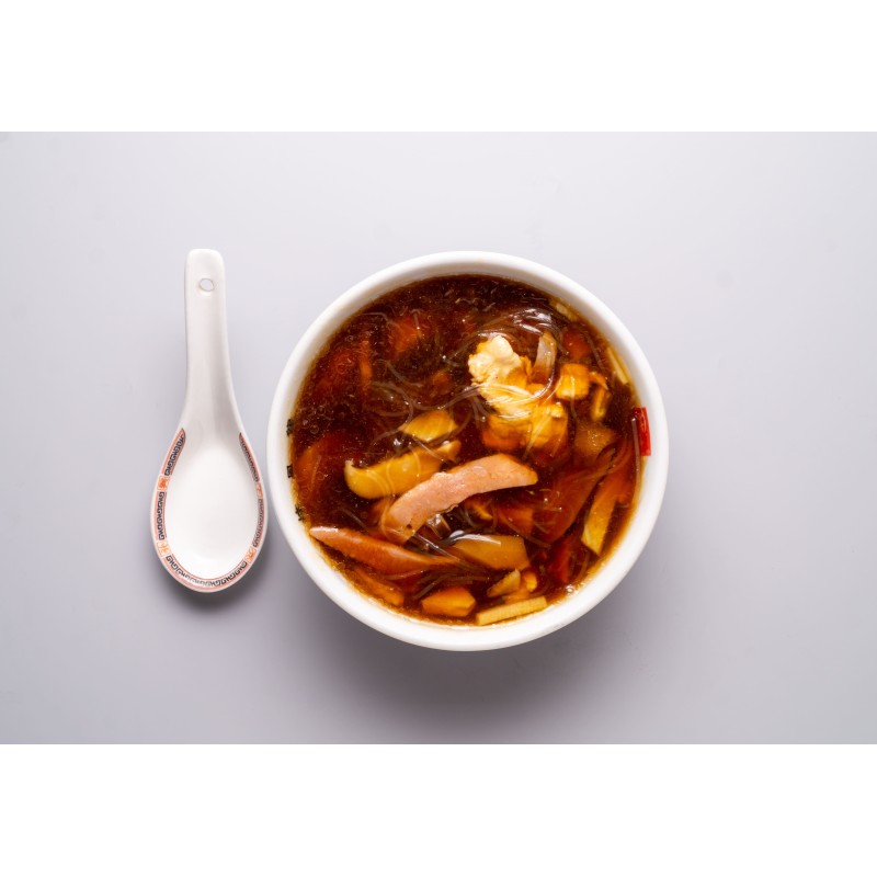 04 - Sopa de aleta de tiburón con pollo