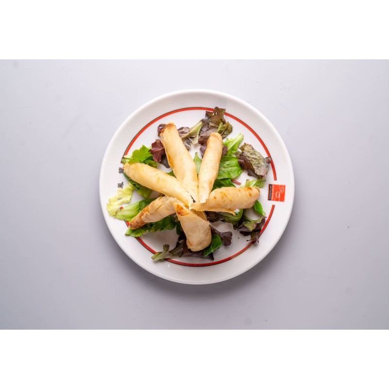 12 - Rollitos de mango con langostinos estilo thai (3 uds.)