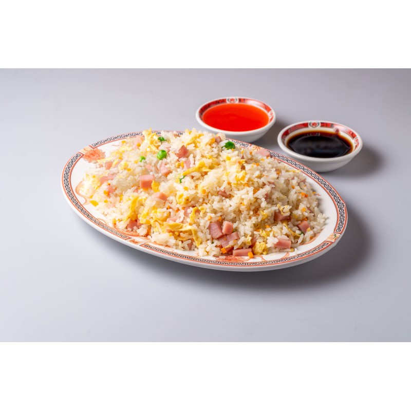 19 - Arroz frito con tres delicias