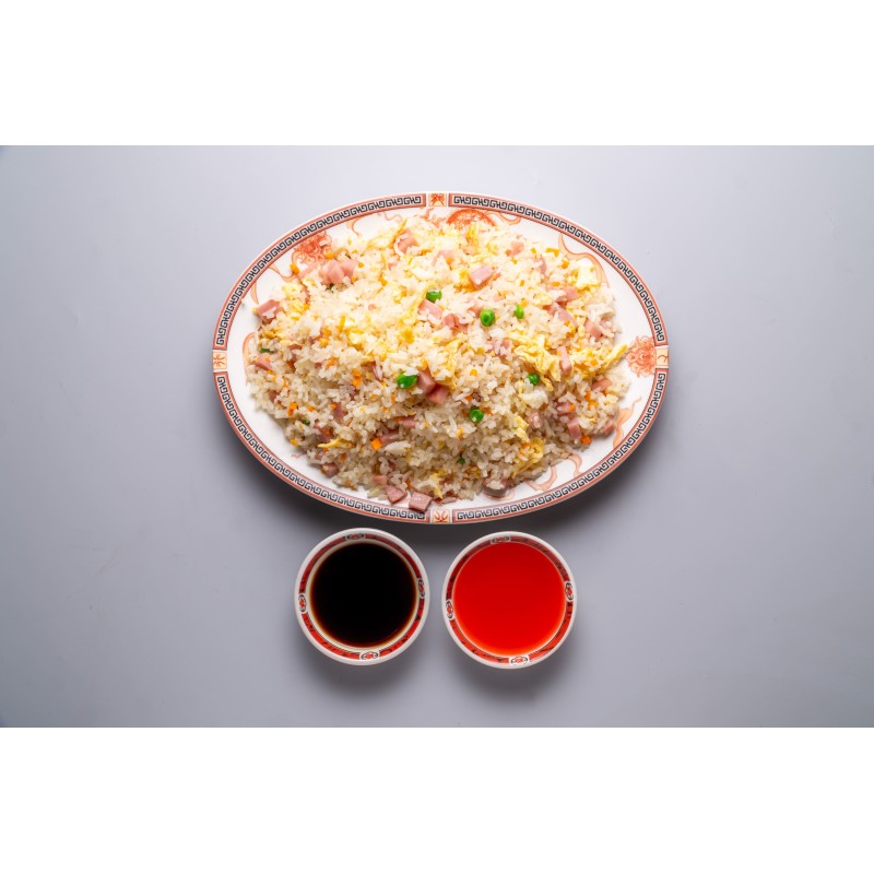 19 - Arroz frito con tres delicias