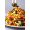 27 - Tallarines fritos con tres delicias