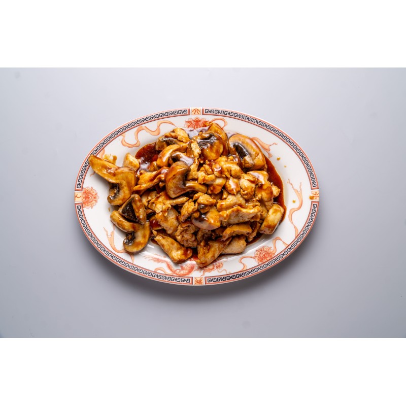 51 - Pollo con champiñones