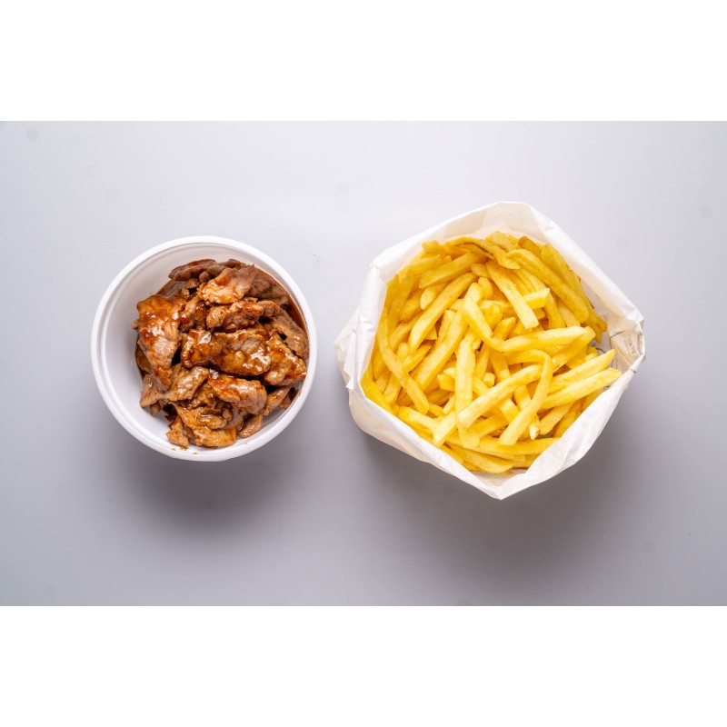 60 - Ternera con patatas fritas