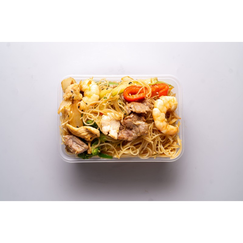37 - Fideos estilo Singapur (curry)