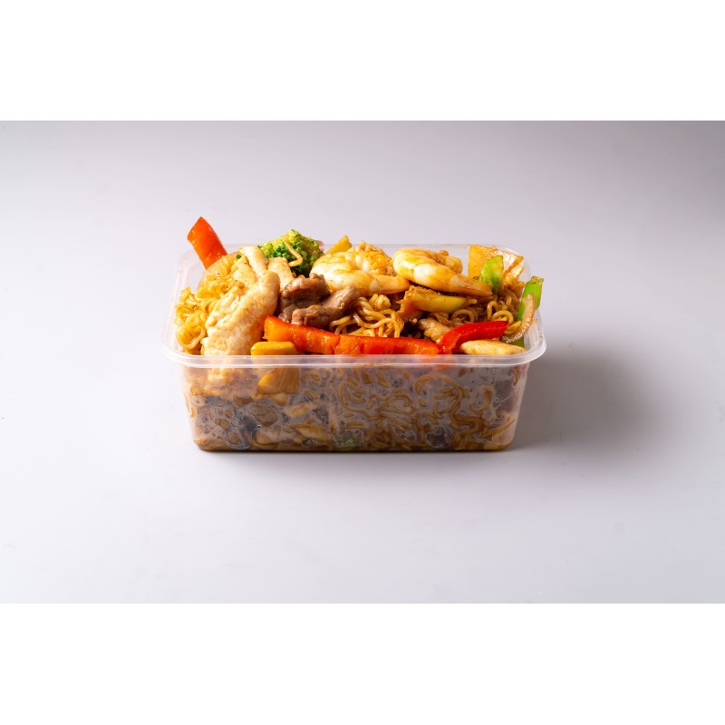 31 - Noodle Salteados con 3 delicias