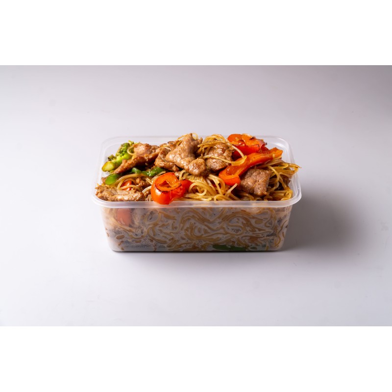 35 - Fideos fritos con ternera