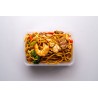 27 - Tallarines fritos con tres delicias